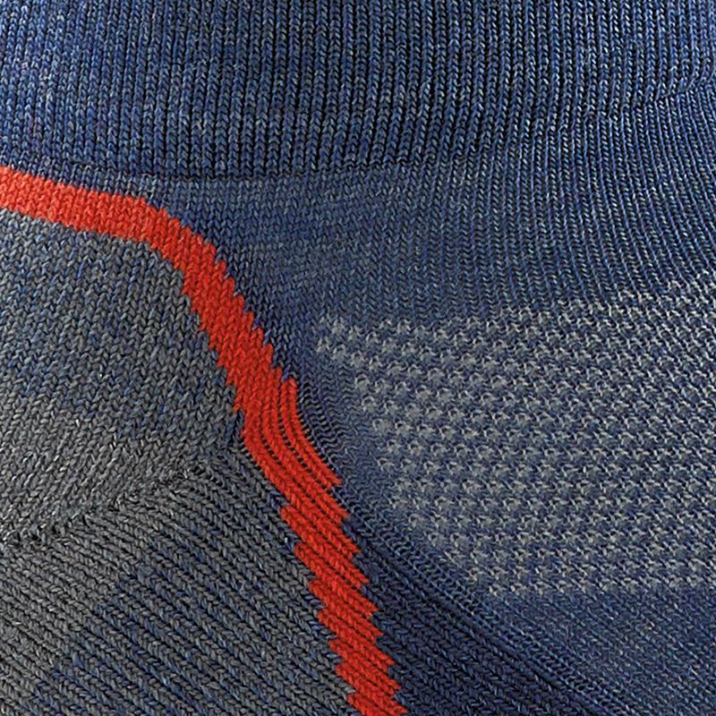 Men's Socks Darn Tough Light Hiker No Show Cushion denim 2