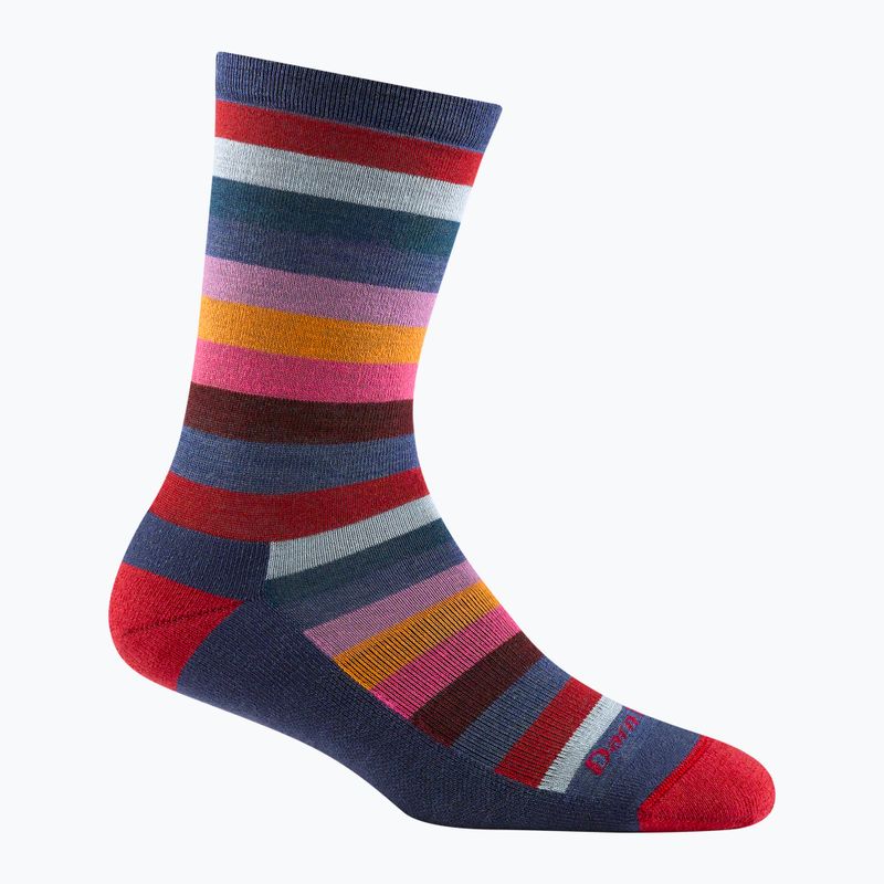 Women's trekking socks Darn Tough Mystic Stripe Crew denim