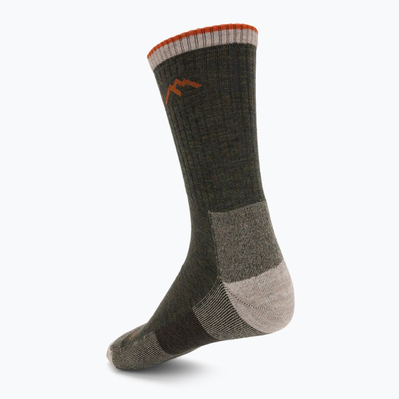 Men's socks Darn Tough Hiker Micro Crew olive 2