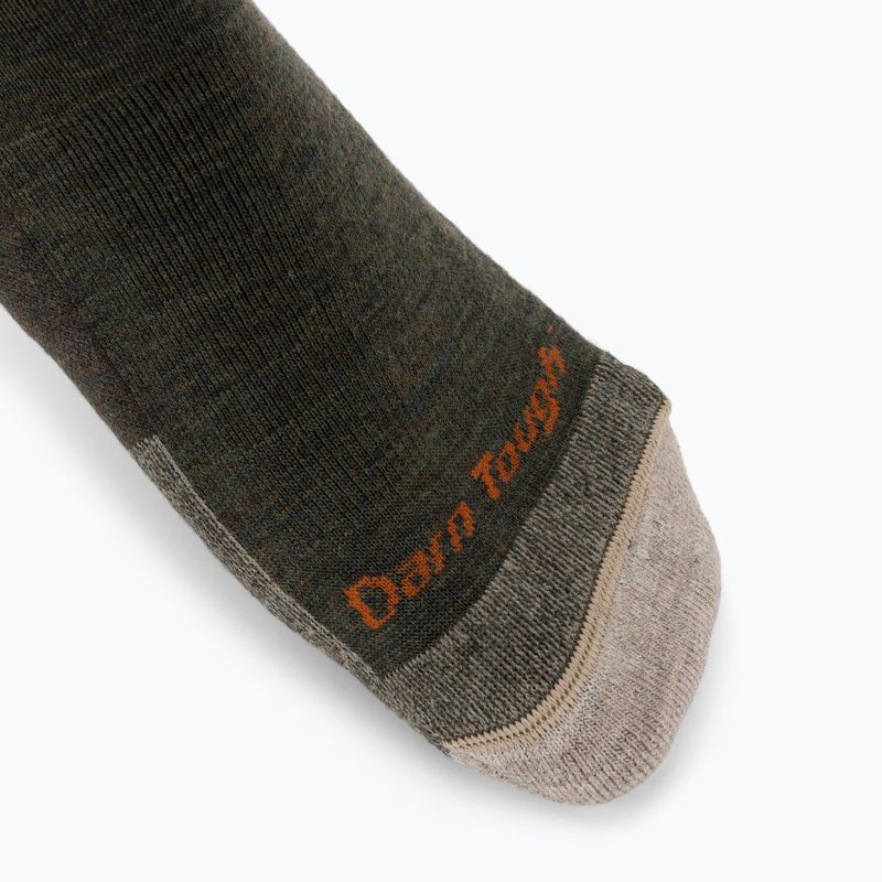 Men's socks Darn Tough Hiker Micro Crew olive 3