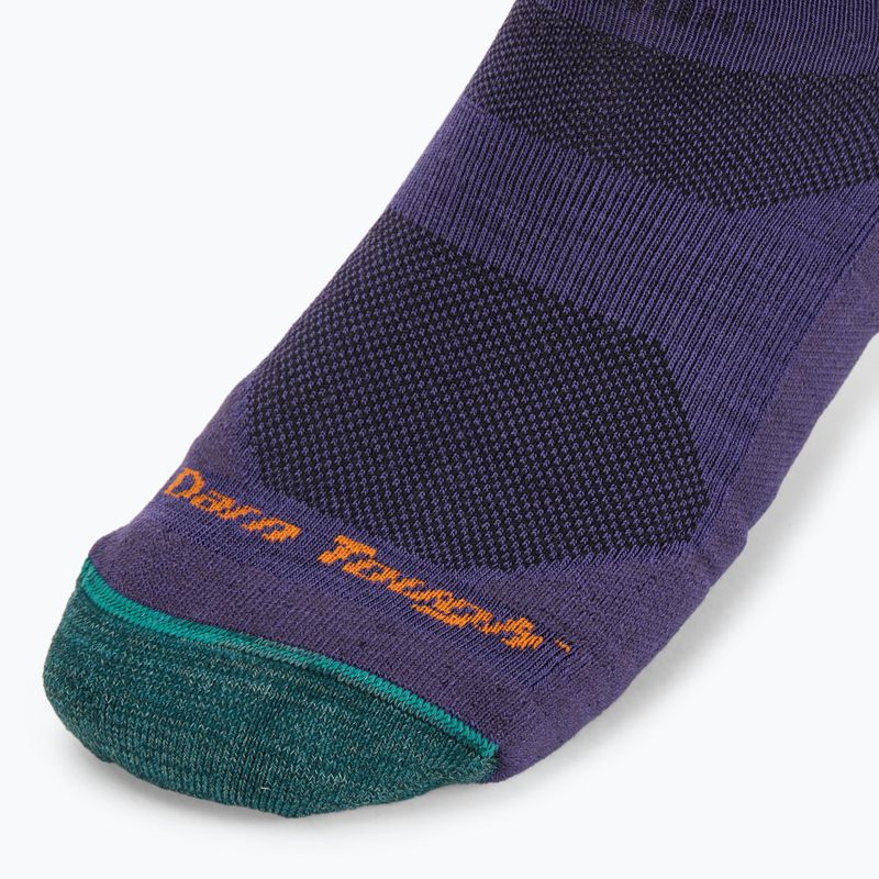Men's Darn Tough Fastpack Micro Crew trekking socks blackberry 3