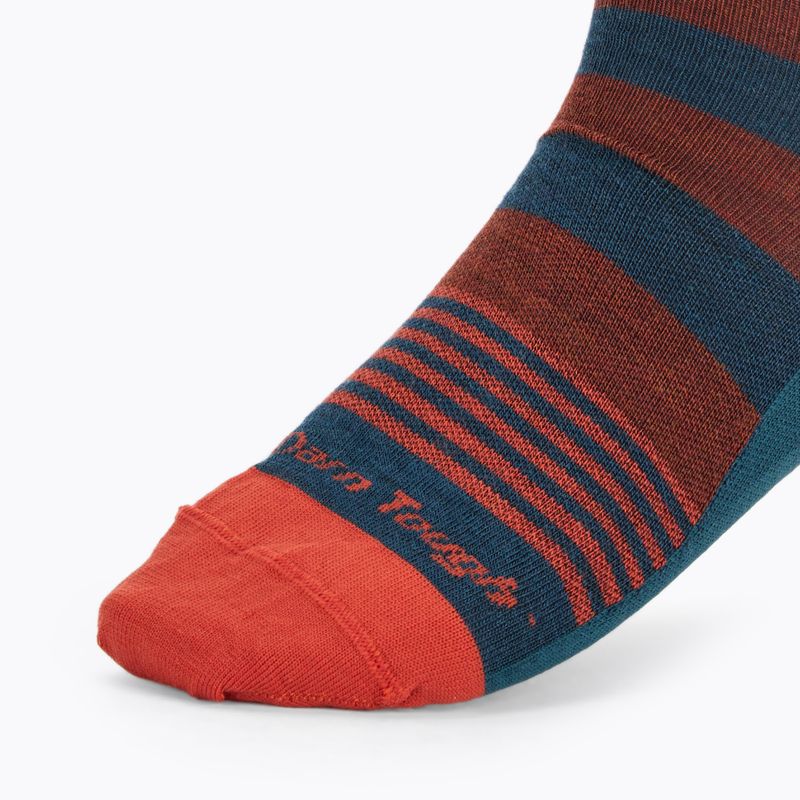 Men's Darn Tough Oxford Crew dark teal socks 3