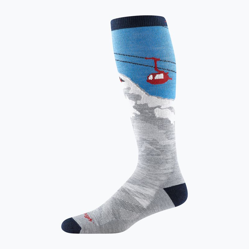 Men's socks Darn Tough Heady Yeti OTC Midweight with Cushion gray 2