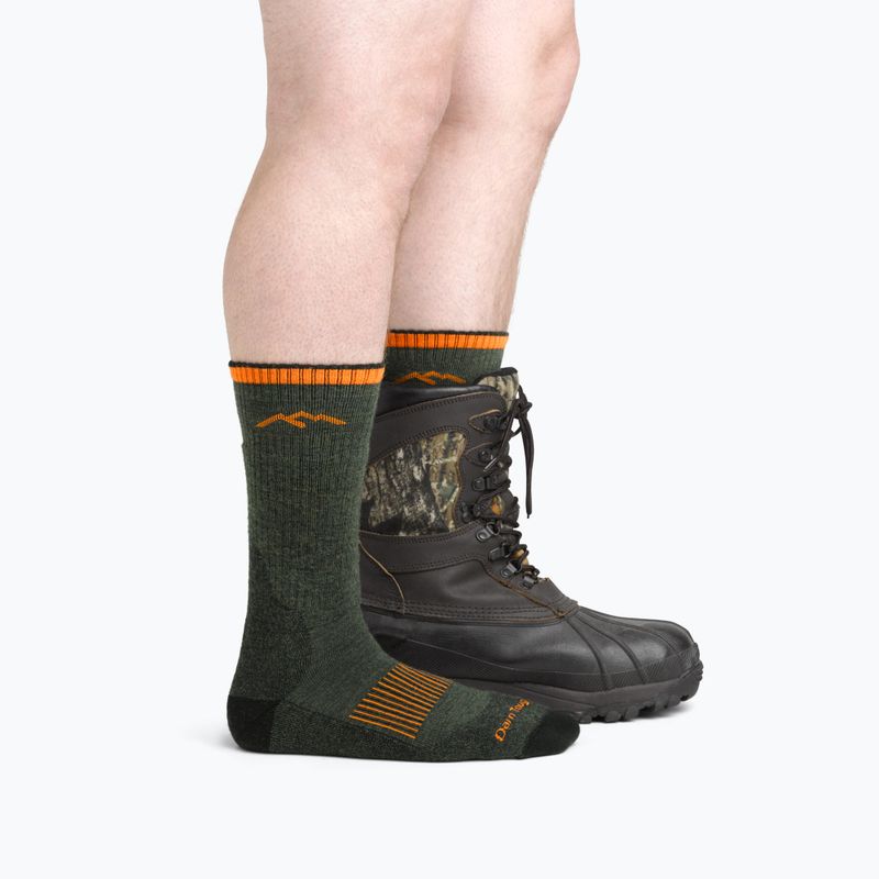 Men's socks Darn Tough Hunting Boot Sock Cushion forest 2