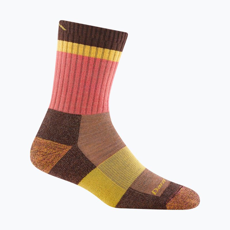Women's Socks Darn Tough Heady Betty Micro Crew Cushion earth