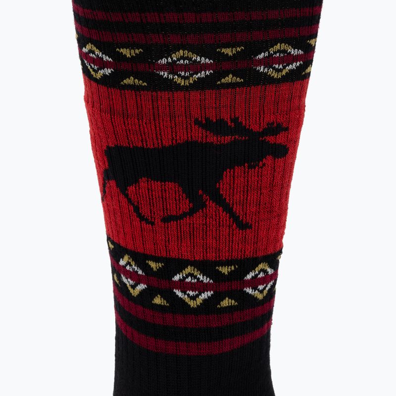 Men's socks Darn Tough VanGrizzle Boot Sock Cushion moose black 3