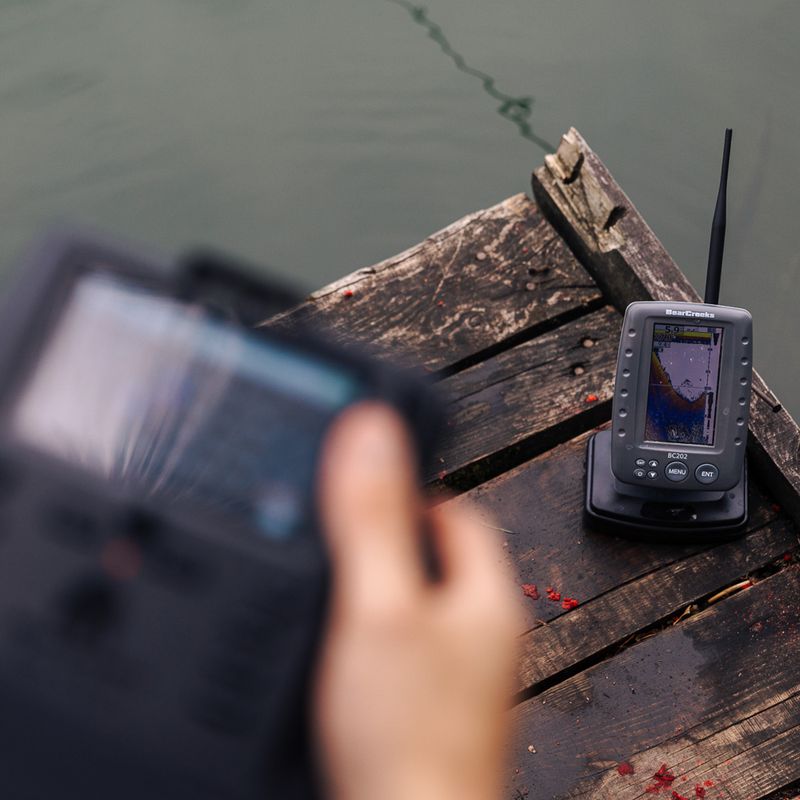 BearCreeks iPilot40 bait boat with GPS Autopilot System + Echosounder BC202 camou IPILOT40.CAMOU 8
