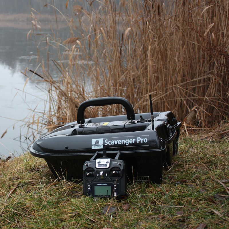 BearCreeks Scavenger Pro bait boat + GPS Autopilot Echosounder System BC202 black BC.V1.PRO.20 4