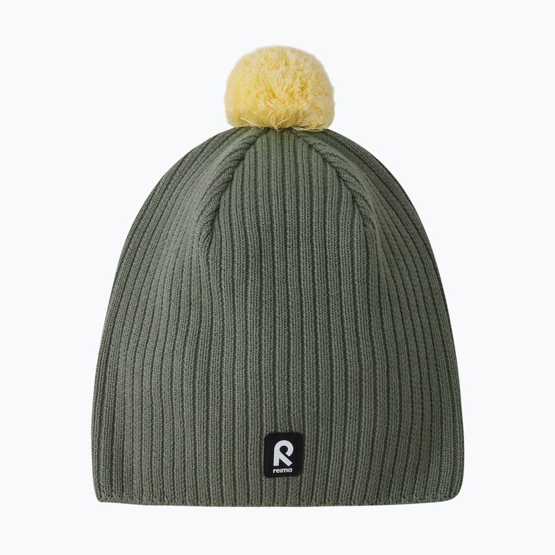 Reima Koillinen greyish green children's winter beanie