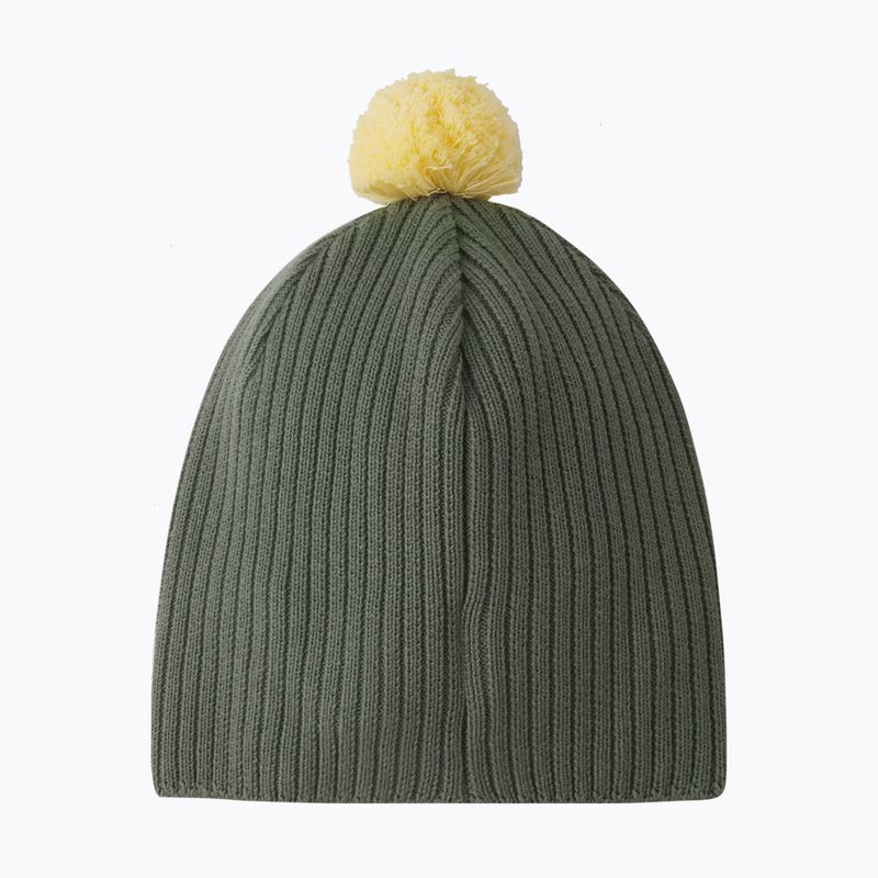Reima Koillinen greyish green children's winter beanie 2