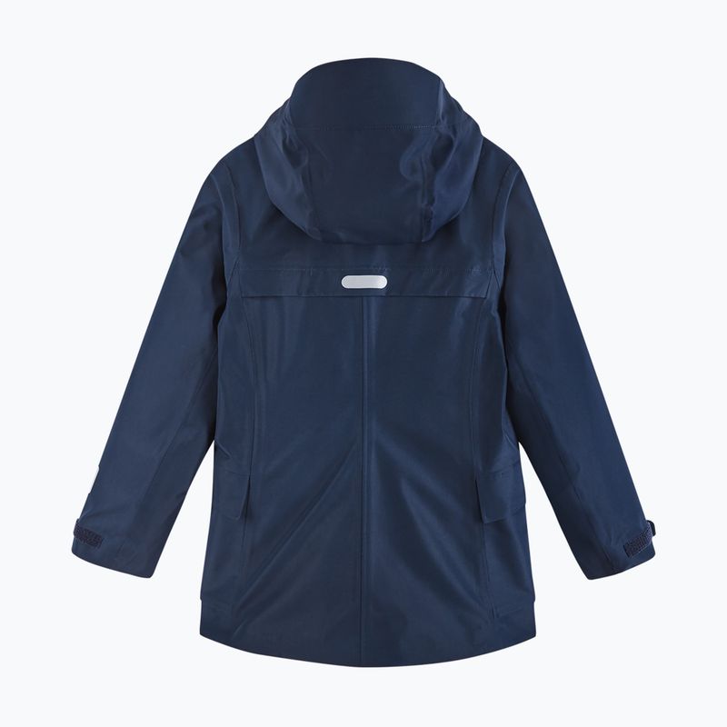 Reima Saavutus children's rain jacket navy 3