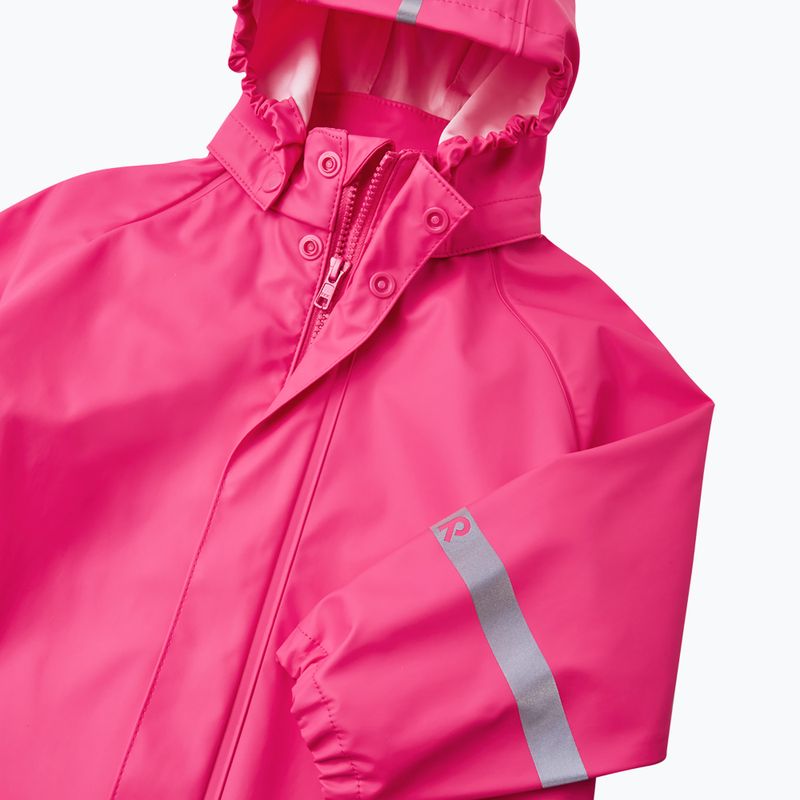 Reima Lampi candy pink children's rain jacket 4