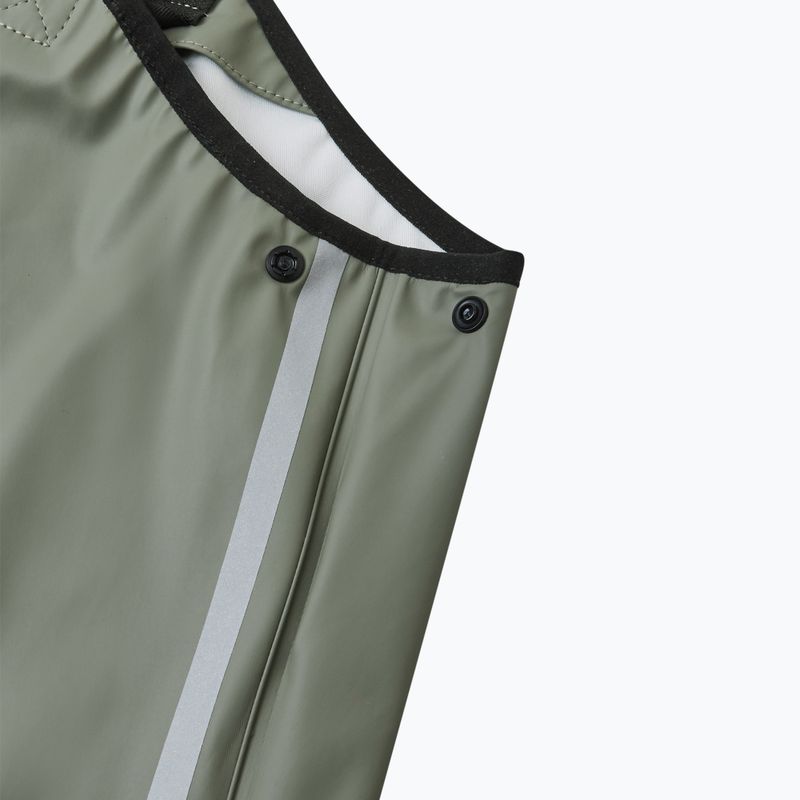 Reima Lammikko greyish green children's rain trousers 7