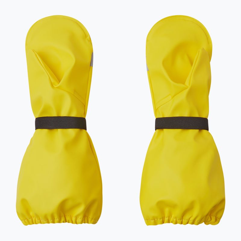 Reima Kura children's rain gloves yellow 2