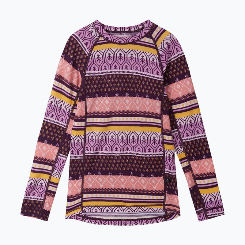 Reima Taitoa deep purple children's thermal underwear set 5