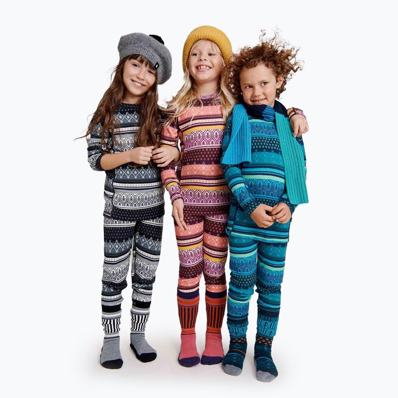 Reima Taitoa deep purple children's thermal underwear set 11