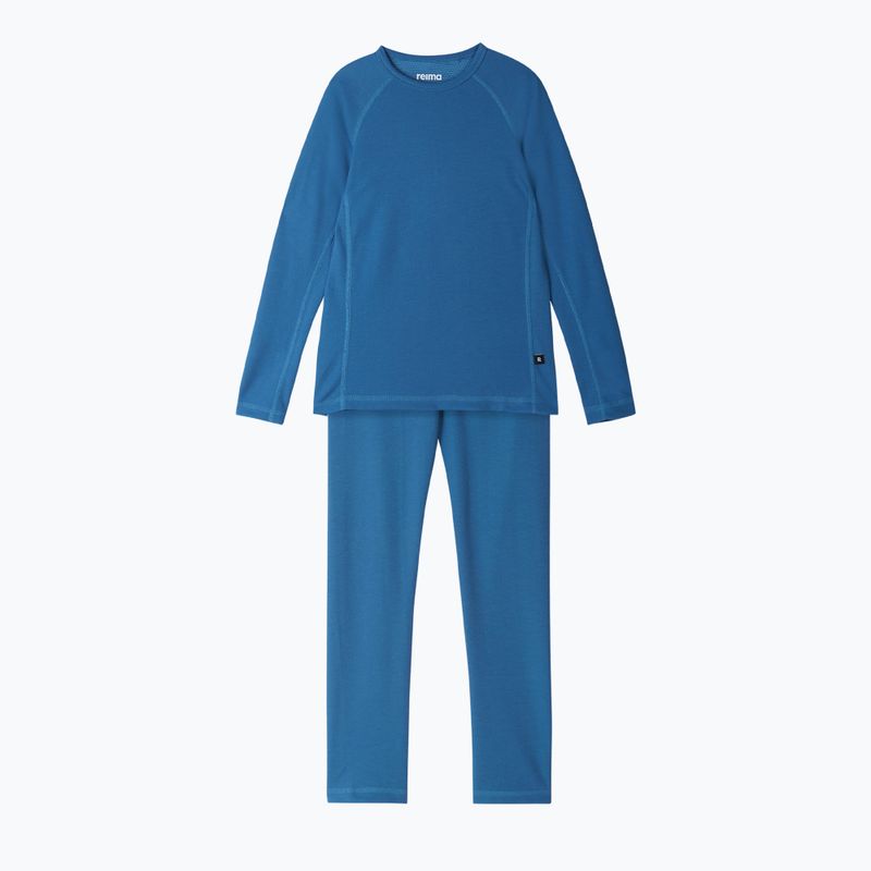 Reima Lani soft navy children's thermal underwear set