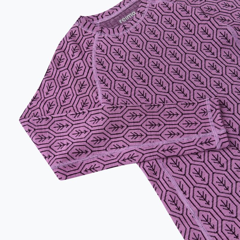 Reima Taival cold pink children's thermal underwear set 4