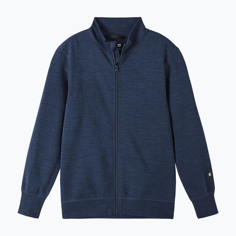 Reima Mahin navy children's hiking sweatshirt