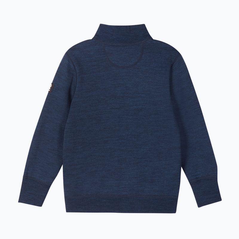 Reima Mahin navy children's hiking sweatshirt 2