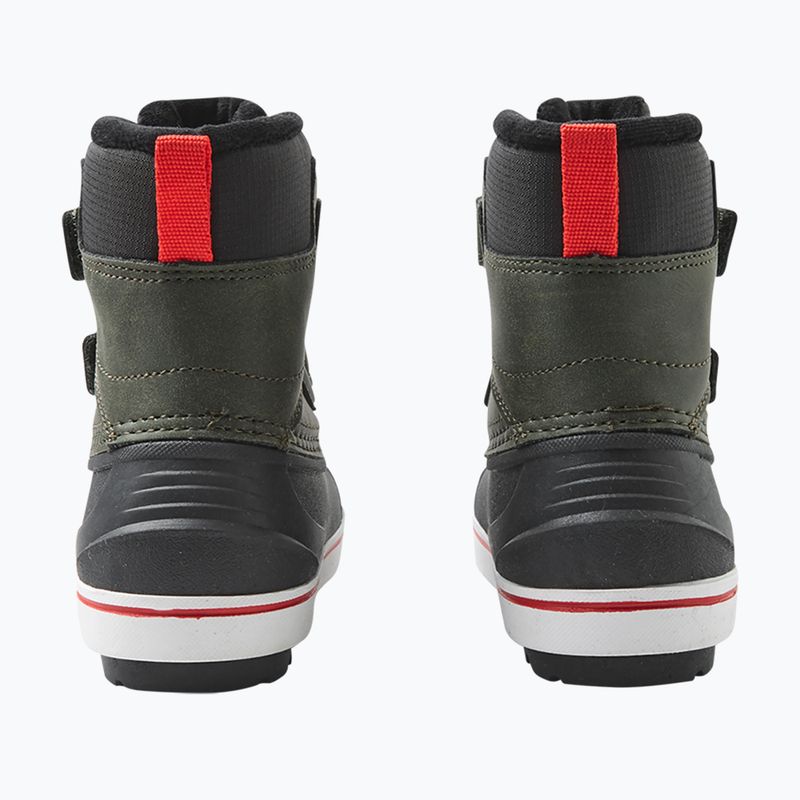 Kidsʼ snow boots Reima Coconi khaki green 4