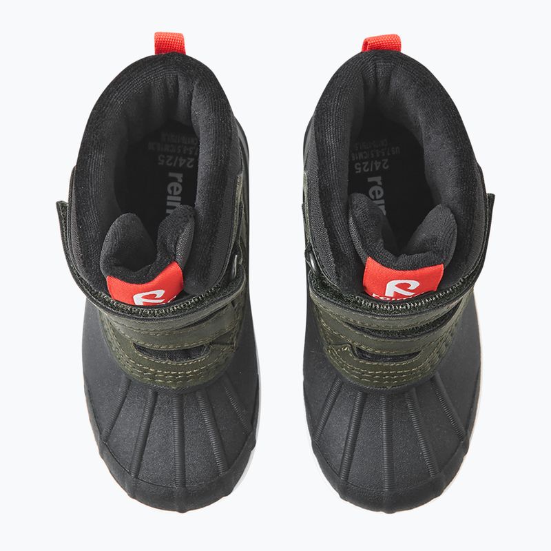 Kidsʼ snow boots Reima Coconi khaki green 6