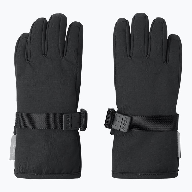 Children's ski gloves Reima Tartu black