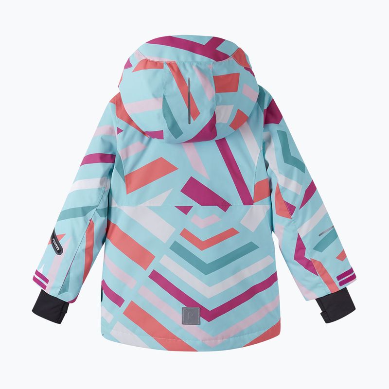 Reima Kiiruna children's ski jacket blue 5100084B-7097 3
