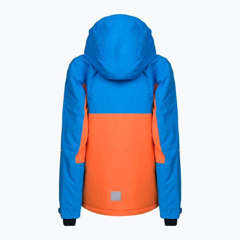 Reima Luusua children's ski jacket orange-blue 5100087A-1470 2