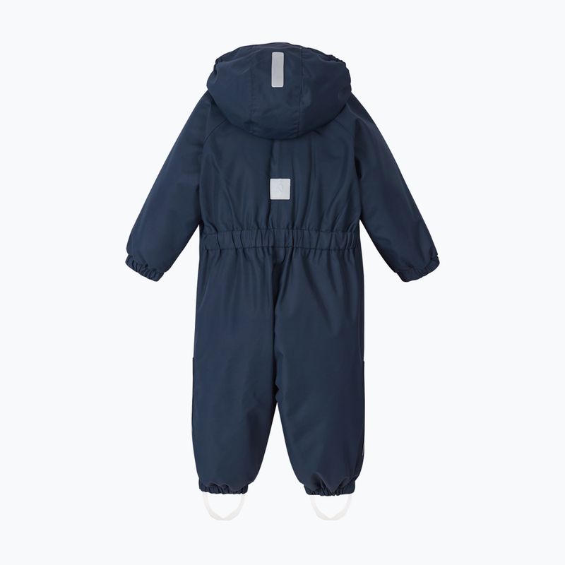 Children's softshell suit Reima Puhuri navy 3
