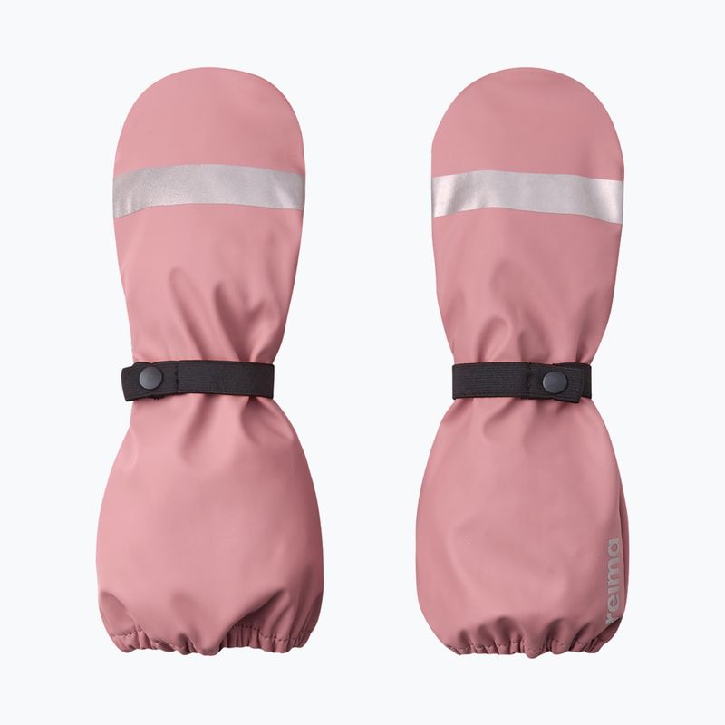 Reima Kura children's rain gloves rose blush