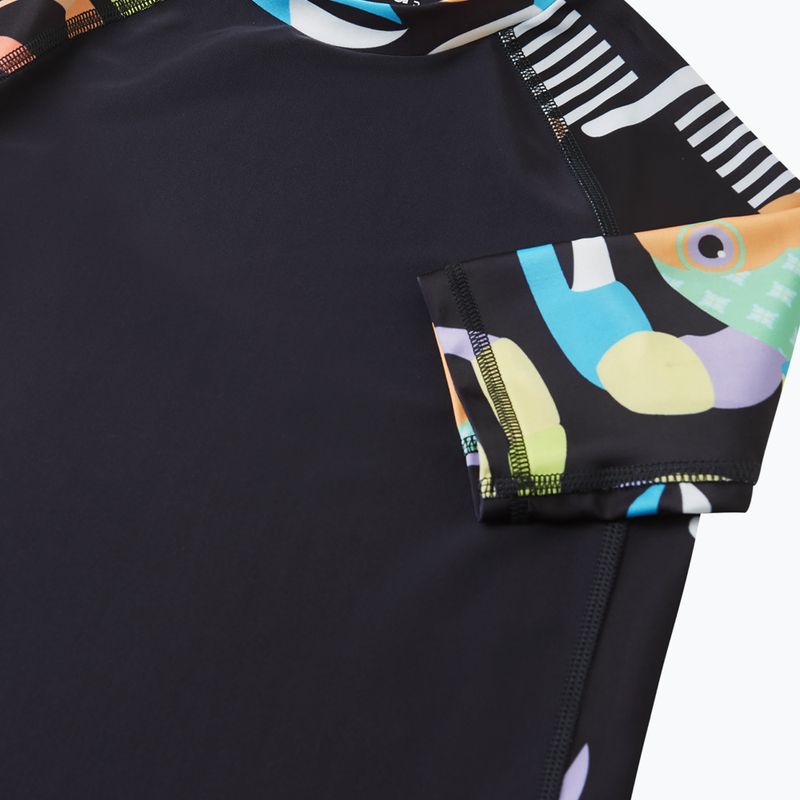 Reima Uiva children's swim shirt black 5200149C-999A 3