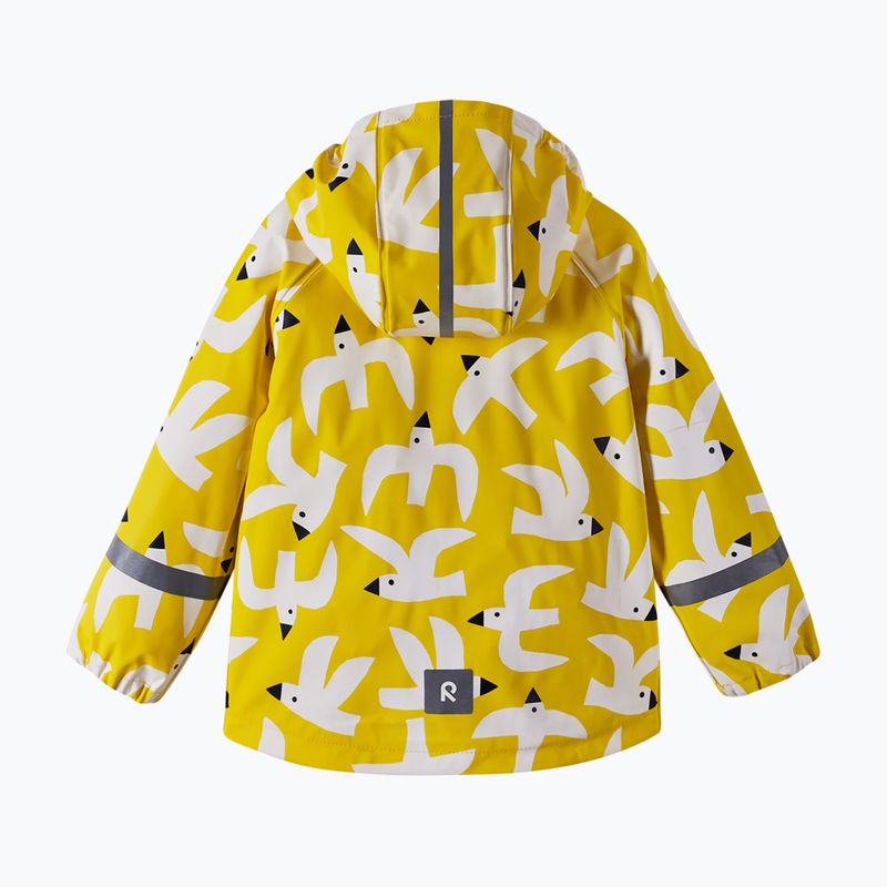 Reima Vesi children's rain jacket yellow 5100025A-2351 3