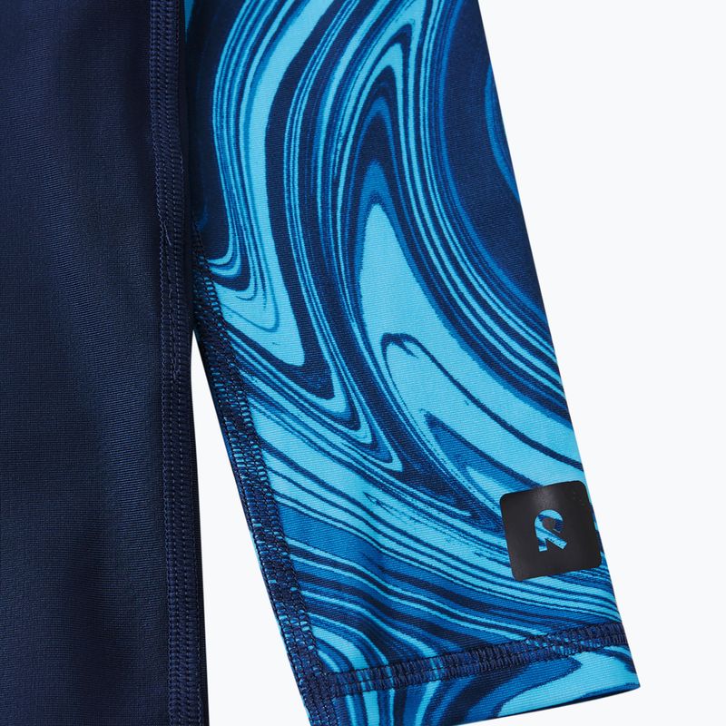 Reima Kroolaus children's swim shirt black and navy blue 5200150A-6985 4