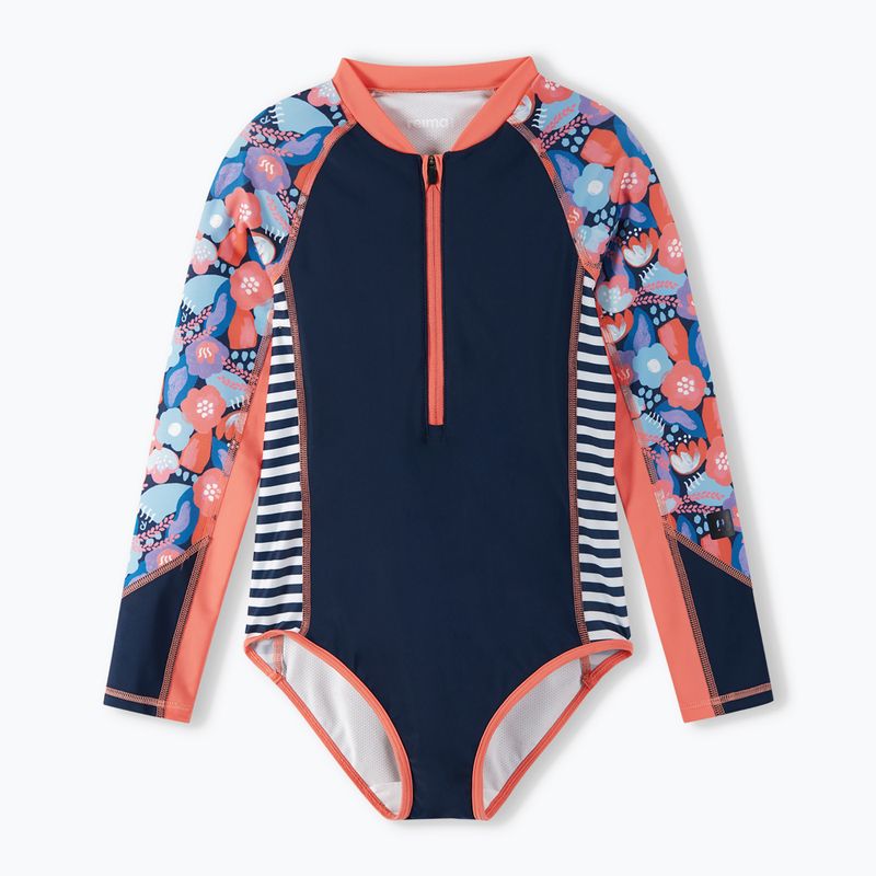 Reima children's swimsuit Aalloilla navy blue and colour 5200181B-698A