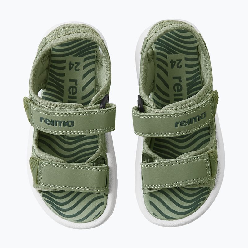 Children's sandals Reima Bungee greyish green 6