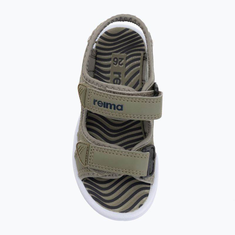 Children's sandals Reima Bungee greyish green 5