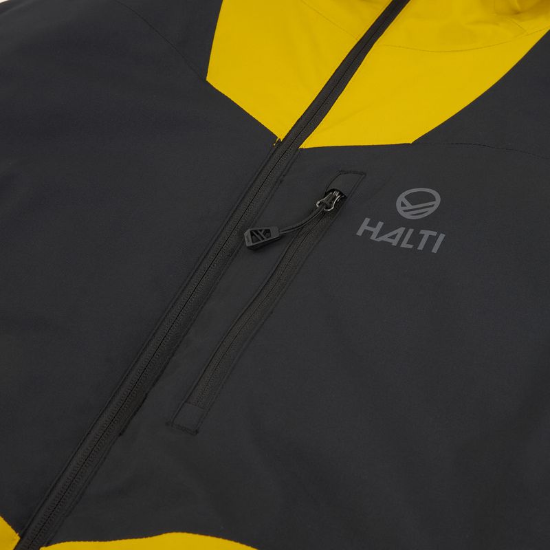 Men's Halti Wedeln DX golden palm ski jacket 3