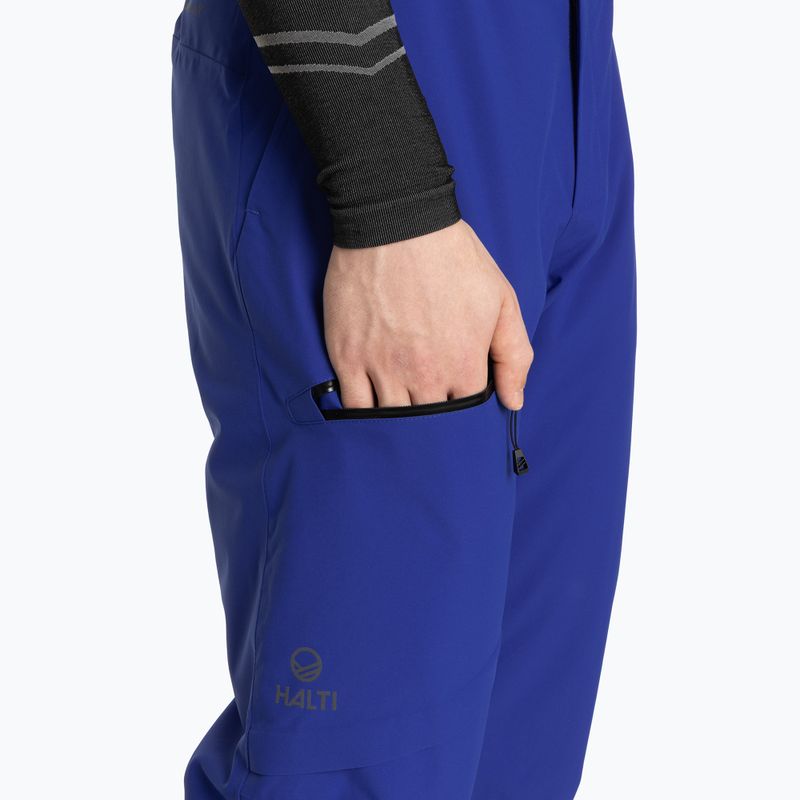 Men's ski trousers Halti Carvey DX surf the web blue 6
