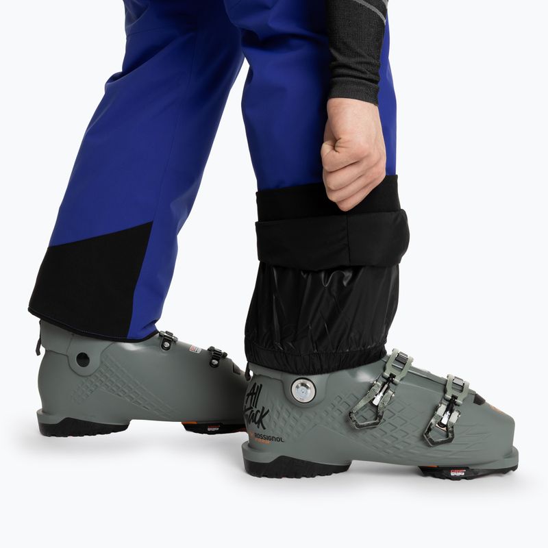 Men's ski trousers Halti Carvey DX surf the web blue 7