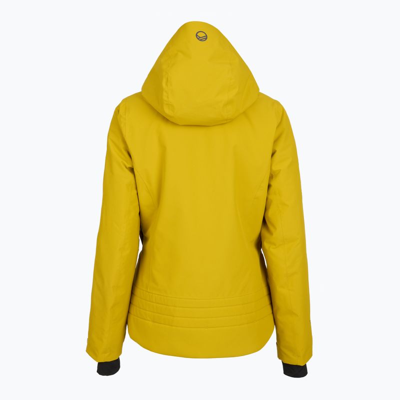 Women's ski jacket Halti Radius DX golden palm 2