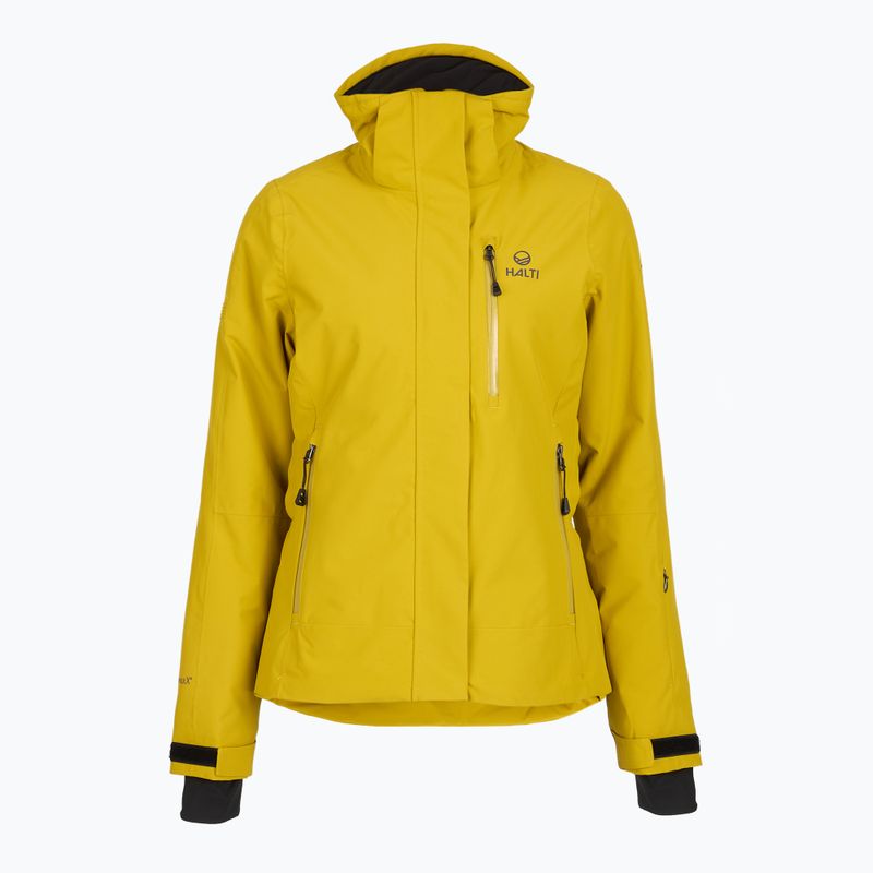 Women's ski jacket Halti Radius DX golden palm 7