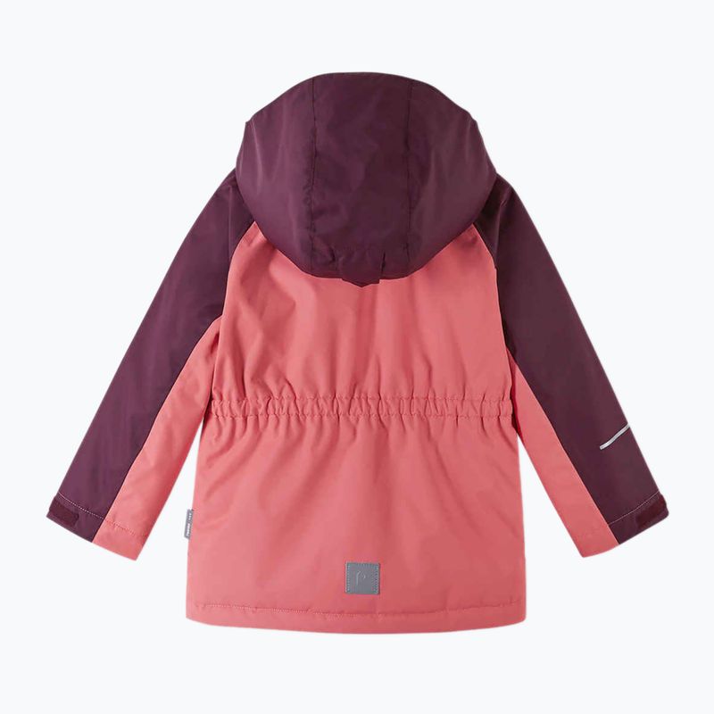 Reima children's ski jacket Salla pink coral 2