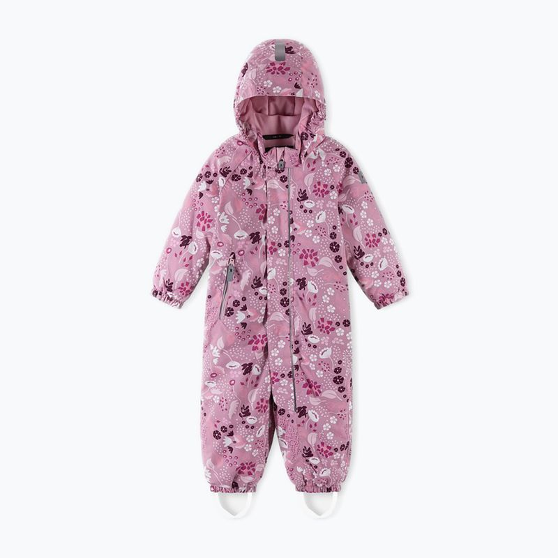 Reima Puhuri grey pink children's ski suit