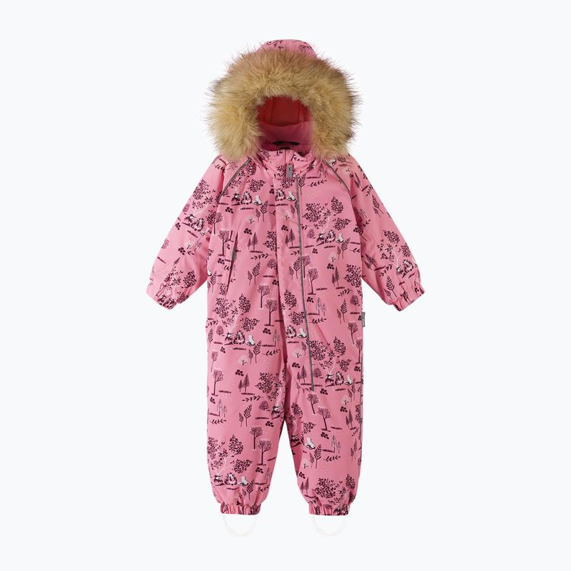 Reima Lappi sunset pink children's ski suit