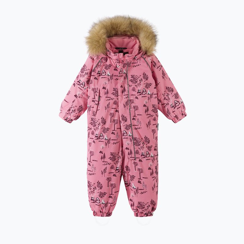 Reima Lappi sunset pink children's ski suit 2