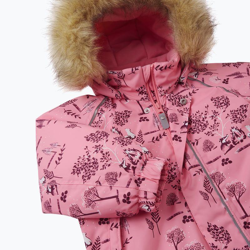 Reima Lappi sunset pink children's ski suit 4