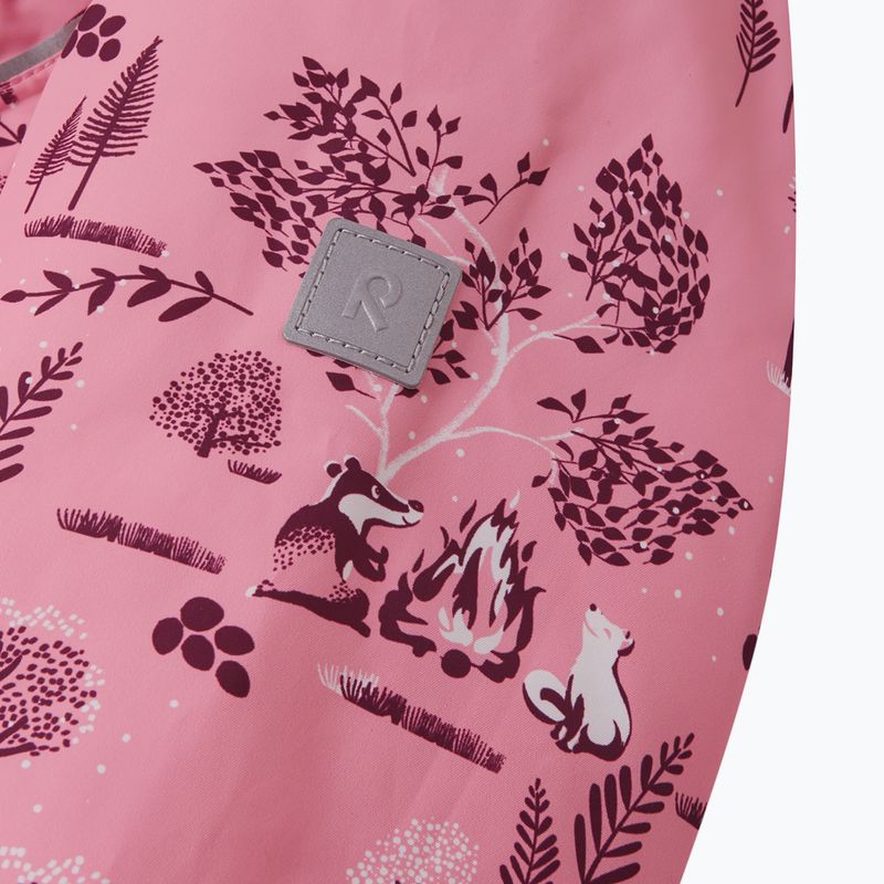Reima Lappi sunset pink children's ski suit 9