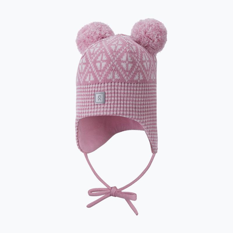 Reima Kuuru children's winter beanie grey pink 2