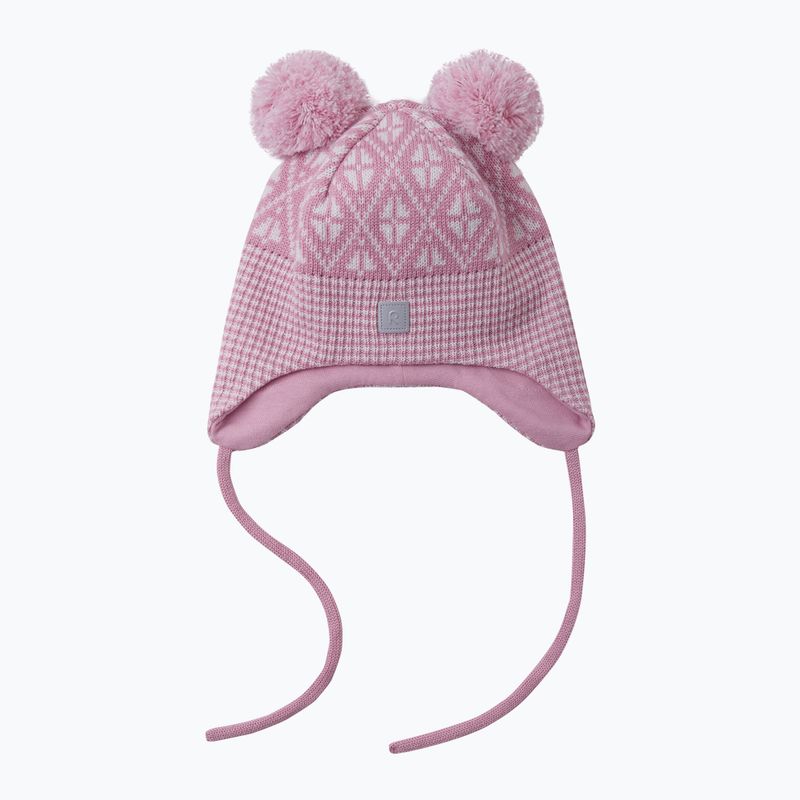 Reima Kuuru children's winter beanie grey pink 4